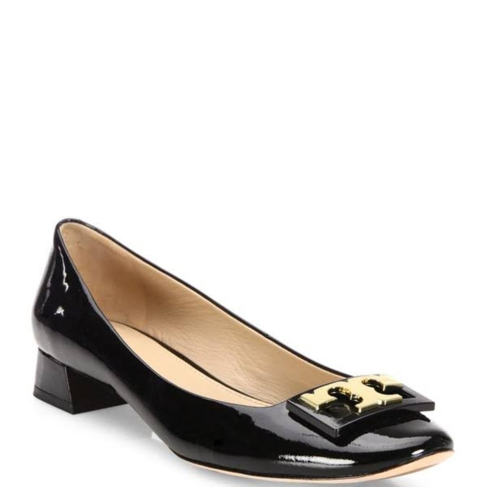Tory Burch Gigi Patent Leather Flat 10
